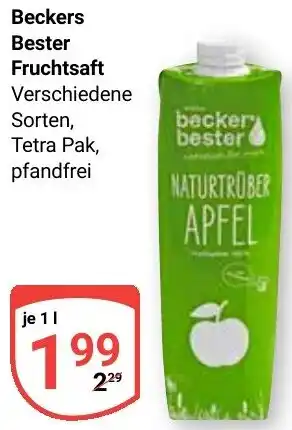 Globus Beckers Bester Fruchtsaft Angebot