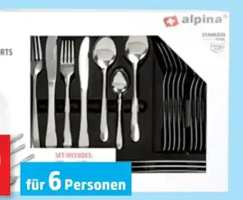 Thomas Philipps Alpina Haushalt Besteckset 42-tlg Angebot