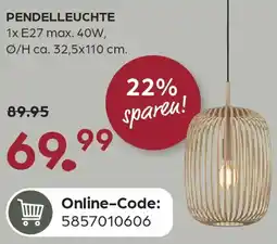 Möbel Buss Pendelleuchte Angebot