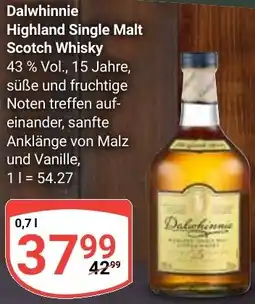 Globus Dalwhinnie Highland Single Malt Scotch Whisky Angebot
