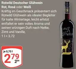 Globus Rotwild Deutscher Glühwein Rot, Rosé oder Weiß Angebot