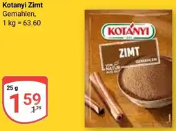 Globus Kotanyi Zimt Angebot