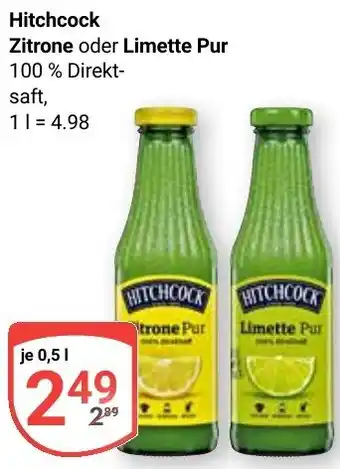 Globus Hitchcock Zitrone oder Limette Pur Angebot