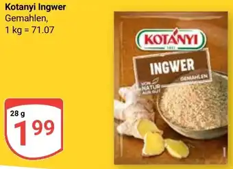 Globus Kotanyi Ingwer Angebot