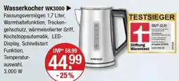 V Markt ROMMELSBACHER Wasserkocher WK3000 Angebot