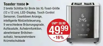 V Markt ROMMELSBACHER Toaster T0850 Angebot