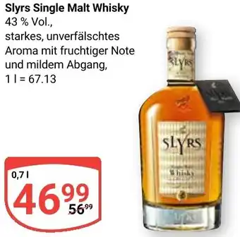 Globus Slyrs Single Malt Whisky Angebot