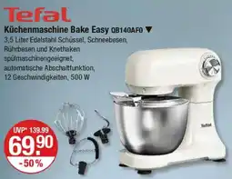 V Markt Tefal Küchenmaschine Bake Easy QB140AFO Angebot