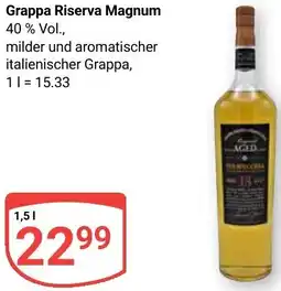 Globus Grappa Riserva Magnum Angebot