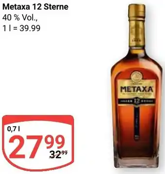 Globus Metaxa 12 Sterne Angebot