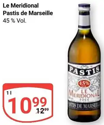 Globus Le Meridional Pastis de Marseille Angebot