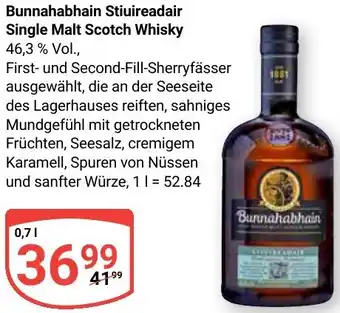 Globus Bunnahabhain Stiuireadair Single Malt Scotch Whisky Angebot