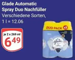 Globus Glade Automatic Spray Duo Nachfüller Angebot