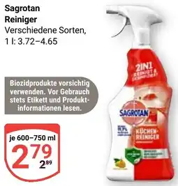 Globus Sagrotan Reiniger Angebot