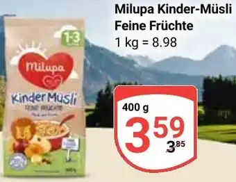 Globus Milupa Kinder-Müsli Feine Früchte Angebot