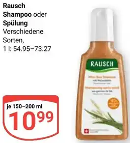 Globus Rausch Shampoo oder Spülung Angebot