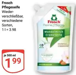 Globus Frosch Pflegeseife Angebot