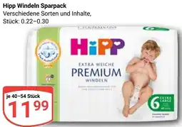 Globus Hipp Windeln Sparpack Angebot