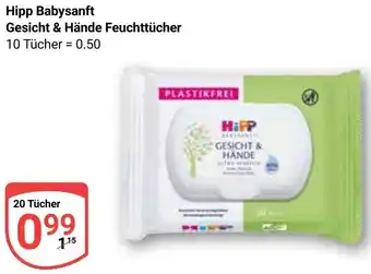 Globus Hipp Babysanft Gesicht & Hände Feuchttücher Angebot