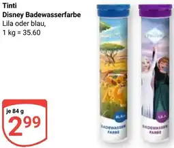 Globus Tinti Disney Badewasserfarbe Angebot