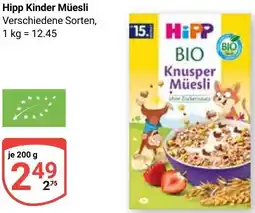 Globus Hipp Kinder Müesli Angebot