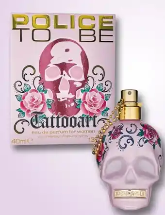 Rossmann Police To Be Tattooart Woman EdP Angebot