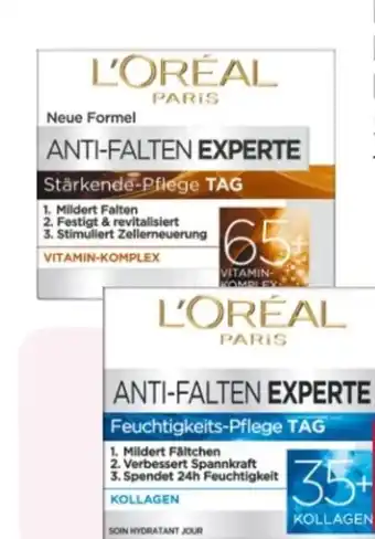 Rossmann L'Oréal Paris Anti-Falten Experte Feuchtigkeitspflege Angebot