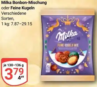 Globus Milka Bonbon-Mischung oder Feine Kugeln Angebot