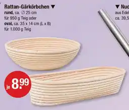 V Markt Rattan-Gärkörbchen Angebot