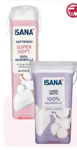 Rossmann Isana Baumwollwatte Angebot