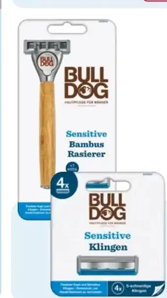 Rossmann Bulldog Hautpflege Sensitive Rasierer Angebot