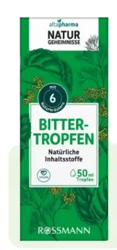 Rossmann Altapharma Bittertropfen Angebot