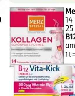 Rossmann Merz Spezial Kollagen Trinkampullen Angebot