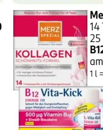 Rossmann Merz Spezial Kollagen Trinkampullen Angebot