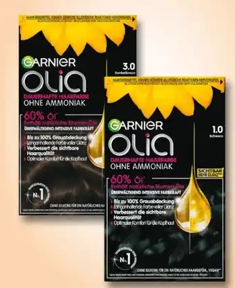 Rossmann Garnier Olia Dauerhafte Haarfarbe Öl-Coloration Angebot