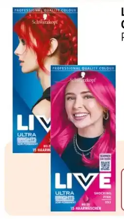 Rossmann Schwarzkopf Live Coloration Angebot
