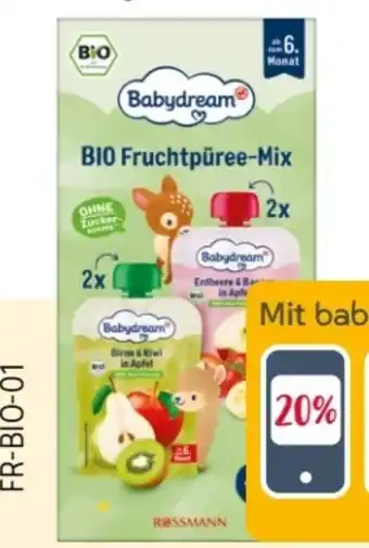 Rossmann Babydream Bio Quetschen Angebot
