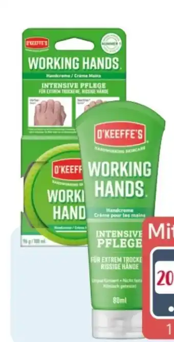 Rossmann O'Keeffe's Working Hands Handcreme Angebot