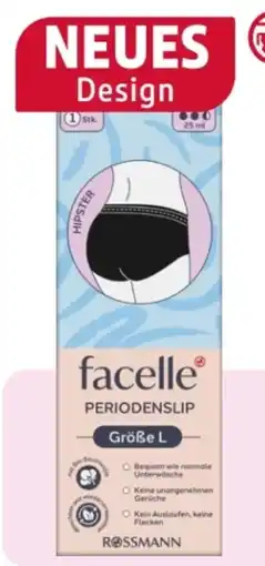 Rossmann Facelle Young Periodenslip Angebot