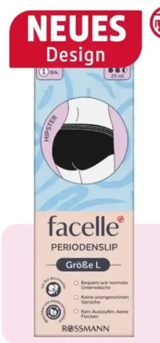 Rossmann Facelle Young Periodenslip Angebot