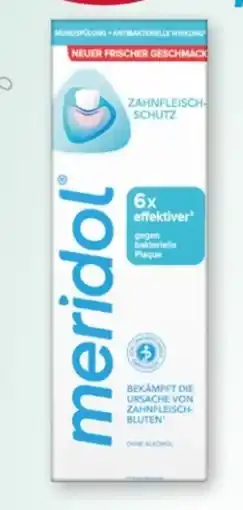 Rossmann Meridol Mundspülung Zahnfleischschutz Angebot