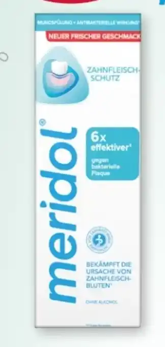 Rossmann Meridol Mundspülung Zahnfleischschutz Angebot