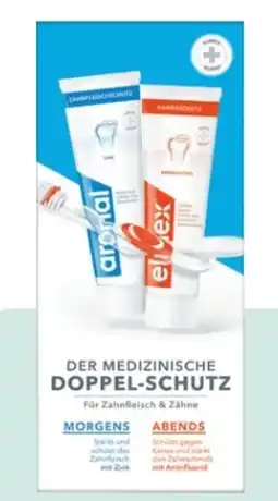 Rossmann Elmex Zahncreme Doppel-Schutz Zahnfleisch und Zähne Angebot