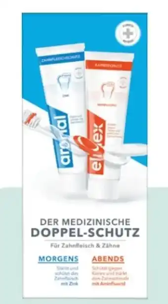 Rossmann Elmex Zahncreme Doppel-Schutz Zahnfleisch und Zähne Angebot