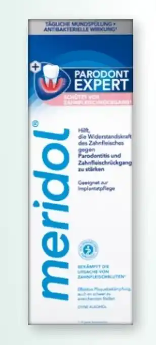 Rossmann Meridol Mundspülung Parodont Expert Angebot