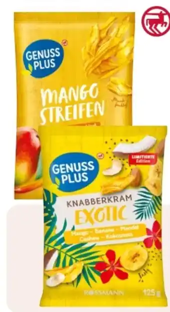 Rossmann Genuss Plus Mango-Streifen Angebot