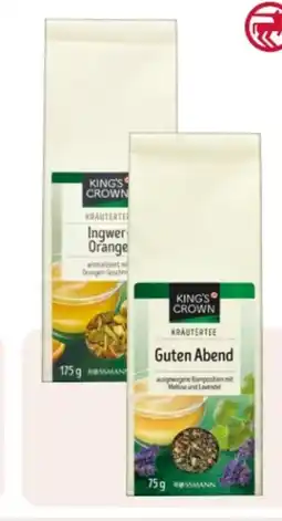 Rossmann King's Crown Früchteertee Angebot