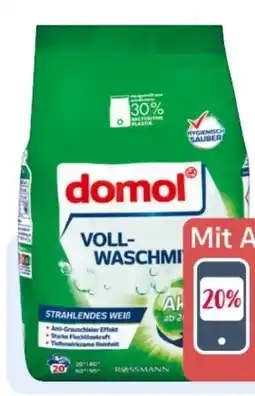 Rossmann Domol Vollwaschmittel Angebot