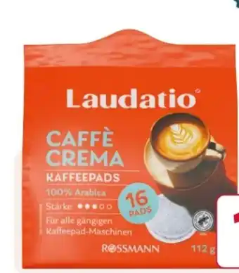 Rossmann Laudatio Kaffeepads Angebot