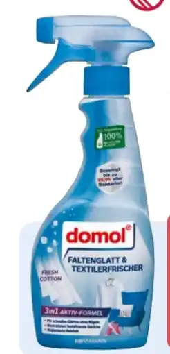 Rossmann Domol Faltenglatt & Textilerfrischer Angebot